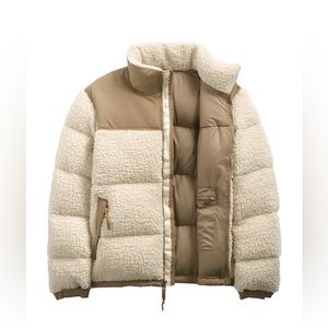 The North Face | Faux Shearling Nuptse Puffer Coat